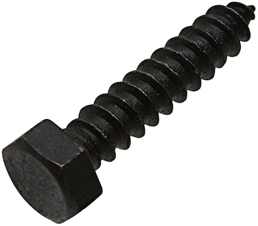 Stanley Hardware S827261 CD1863 Lag Screws in Black 6 pack
