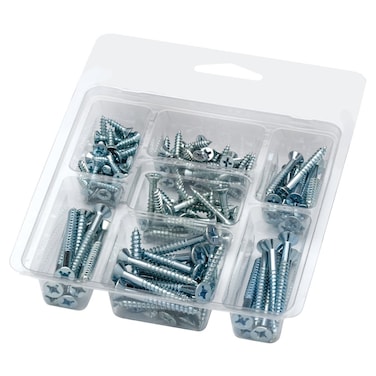 Liberty ARROW 160453 Flat Head Wood Screw Assortment