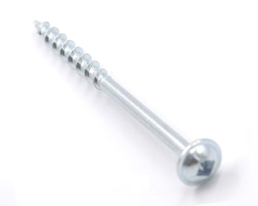FGen 100pcs Square Groove Head Wash Wood Screw Coarse Tooth with Washer Head 8212 inch