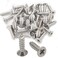 ZLYY M4 Flat Head Phillips SelfTapping Wood Screw M4x16mm