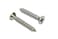 Bolt Dropper 8 x 114 Chrome Coated Stainless Flat Head Phillips Wood Screw 25 Pack 188 304 Corrosion Resistant