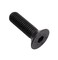 binifiMux 10pcs M10x45mm Black Flat Countersunk Head Hex Socket Cap Bolts 109 Grade Alloy Steel