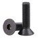FullerKreg M4 DIN 7991 Hex Drive Class 109 Black Oxide Finish Alloy Steel Flat Socket Cap Screw M4 X 30mm
