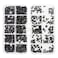Sutemribor 400 Pcs 20 Sizes 440 to 1032 Set Internal Hex Drive CupPoint Set Screws Assortment Kit