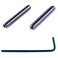 JT Custom M3 x 16mm Socket Set Grub Screws Cup Point Stainless Steel 10 Pack with 15 mm Hex Key Wrench 16mm Length