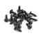 Pro Bamboo Kitchen M4 Self Drilling Black Screw Carbon Steel Hardware Accessories Philips Drive Round Head Self Tapping Wood Screws M4x12mm SDFPBM4X1250