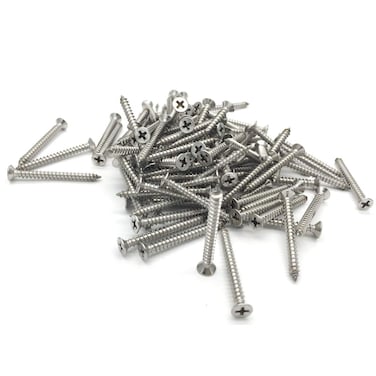 M4 Flat Head Phillips SelfTapping Wood Screw M4x40mm