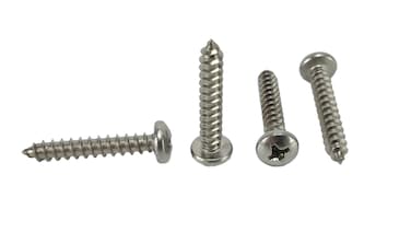Chenango Supply 8 x 114 Stainless Philips Pan Head Sheetmetal Screw 12 to 2 Lengths in Listing 100 Sheet Metal Screws 8 x 114 inch