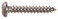 Hillman The Group 70910 8 X 2Inch Stainless Steel Pan Head Square Drive Sheet Metal Screw 100Pack
