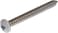 The Hillman Group 44442 10 x 34Inch White Pan Head Phillips Sheet Metal Screw Stainless Steel 15Pack