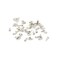 uxcell 50 Pcs M12 x 3mm Stainless Steel Phillips Round Head Self Tapping Screws Bolts