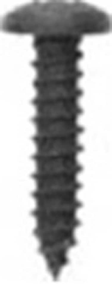 Clipsandfasteners Inc 1006 X 114 Black Oxide Phillips Pan Head Screws