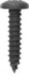 Clipsandfasteners Inc 1006 X 114 Black Oxide Phillips Pan Head Screws