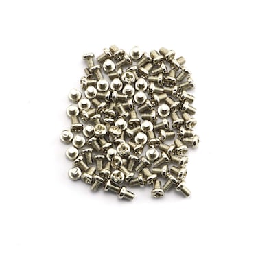 Pro Bamboo Kitchen RuiLing 100PCS M3 Phillips Pan Head Screws Bolt M3X4mm M3X6mm Nickel Plated Iron Round Cross Screw Bolt Full Thread 4mm 6mm M3x4mm BOLTM31004mm