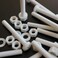 Caterpillar Red 20 x White Philips Pan Head Screws Polypropylene PP Plastic Nuts and Bolts Washers M5 x 40mm Acrylic Water Resistant AntiCorrosion Chemical Resistant 1364 x 13764