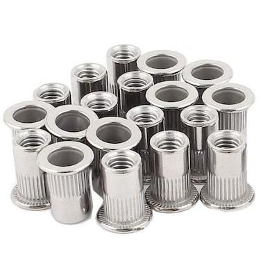 Woopais Rivet Nuts Threaded Insert Nutsert Rivnuts 3816 4339819455