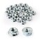POWERTEC QLN1203 Serrated Flange Hex Lock M12 Nuts  Premium Carbon Steel Zinc Plated Fasteners  25 Pack