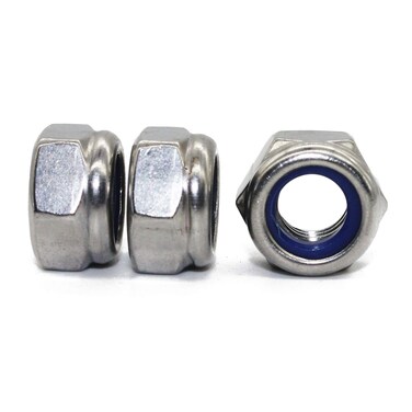 Fullerkreg UNC Nylon Insert Hex Lock Nuts Stainless Steel A270304188 Plain Finish 3816 50 Pack