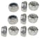 Honestb 10pcs 316 Stainless Steel Hex Nut Nylock Locknuts A480 10 M1015 Screw Pitch