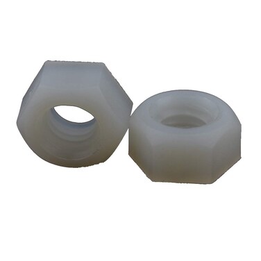 100PCS Nylon Hex Replacement Plastic Nuts M6