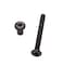 binifiMux 10Pack M6x65mm Black Socket Cap Screws Barrel Nuts Kit for Crib Furniture Bed with M6 x 12mm Barrel Nuts