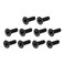 sourcing map uxcell M4x12mm 109 Carbon Steel Countersunk Head Hex Socket Screw 50pcs