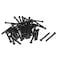 uxcell M25x25mm 109 Alloy Steel Button Head Hex Socket Cap Screw Bolt 50pcs