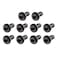sourcing map uxcell M3x8mm Thread Button Head Hex Socket Cap Screw Bolt 100pcs