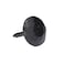 A29 Pack of 50 Round Iron Clavos Decorative Nails 1X1 Natural Black Finish