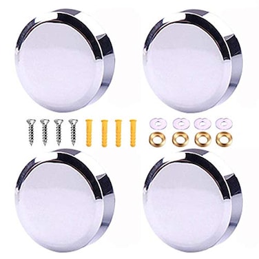 kaileyouxiangongsi Mirror Screws Cap Cover Nails Cap Fasteners25mm1Inch Polished