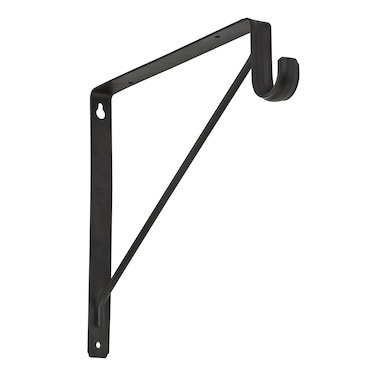 Stanley Hardware S822092 108BC Heavy Duty Shel and Rod Bracket in Oil Rubbed Bronze