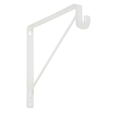 Stanley Hardware S822094 108Bc Heavy Duty Shel And Rod Bracket In White