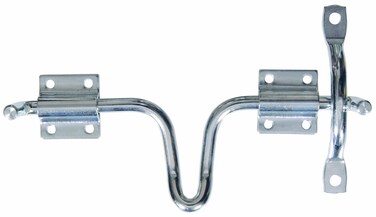 The Hillman Group 851924 Door and Gate Latch with Sliding Bolt Zinc Plated