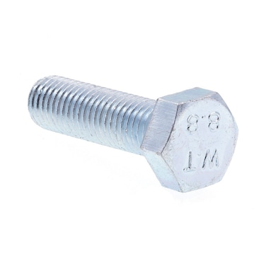 PrimeLine 9109371 Hex Head Cap Screws Class 88 Metric M710 X 25MM Zinc Plated Steel 25Pack