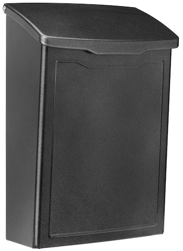 ARCHITECTURAL MAILBOXES 2681P Pewter Marina Wall Mount Mailbox Small