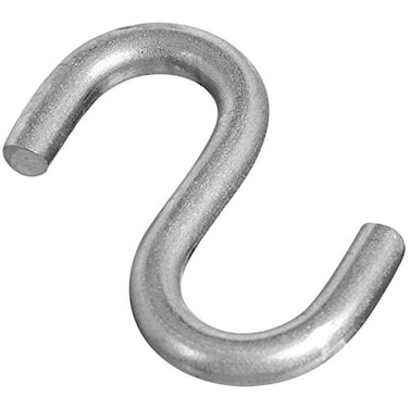 National Hardware N233536 2078BC Open S Hook in Stainless Steel