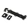 A29 Hardware Iron Surface Slide Bolts 8 Inch Black 060010BPC