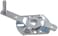 The Hillman Group 853164 Garage Door Swivel Lock  Zinc Plated 1Pack