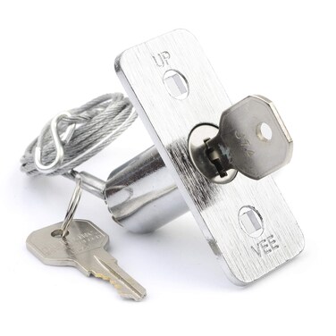Genie GEN37374R Universal Garage Door Emergency Release Kit One Size Metallic