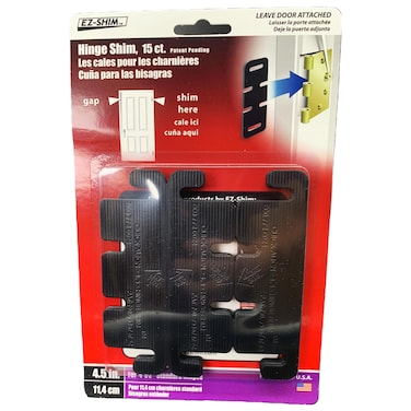 EZ Shim EZ HS450BP 45 Hinge Shim 15 Pack