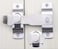 dingchi 100pcs Stainless Steel Sliding Barn Door Latch Lock Locking Barns Double Doors Hasp lock for Window Cabinet Garage and Shed Flip Gate Latches Latch Safety Heavy Duty Security Barrel Bolt