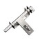 WANLIAN 304 Stainless Steel Sliding Door Latch with Padlock Hole Brushed Finish
