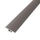 MD Building Products Cinch TMolding wSnapTrack Fluted 36 Satin Nickel Satin Nickel