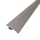 MD Building Products 43318 MD Reducer Flute with Snap Track Aluminum 36 Satin Nickel