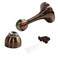 Rok Hardware Magnetic Door Stop Brushed Antique Copper 3 Inches ROKMDS1BAC