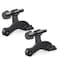 Heavy Duty Hinge Pin Door Stop Brushed NickelAdjustable Unbreakable25 x 2 x 058 Packs  HDS001BK2PK
