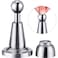 Blulu SoftCatch Magnetic Door Holder Magnetic Doorstops Stainless Steel Wall Mount Door Stop 1
