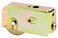 PrimeLine D 1563 Sliding Door Roller Assembly with 112 inch Steel Ball Bearing Yellow zinc