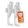 DealEnvy Window Screen Clip Full Screen Latch Insect Screen FingerLatch Compatible with Andersen 200 and 400 Series Double Hung and Gliding Windows from Year 2000 to Present 2 White