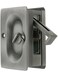 Emtek Pocket Door Privacy Lock Set Antique Pewter